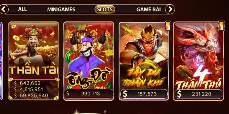 4 Thần Thú Sunwin là tựa game có giao diện nét căng, âm thanh sống động