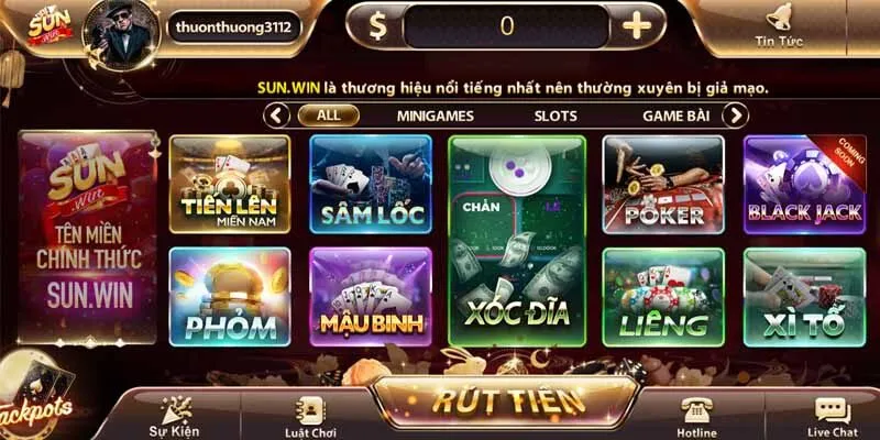 Mậu binh Sunwin là một trong những tựa game bài đổi thưởng hút khách