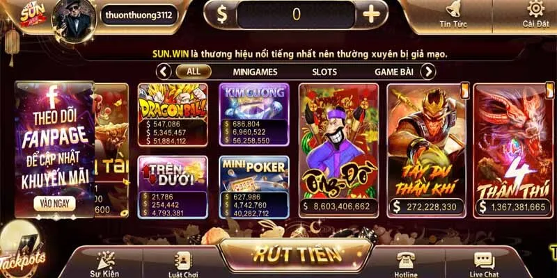 Mini Poker Sunwin là game slot đổi thưởng chinh phục triệu trái tim game thủ