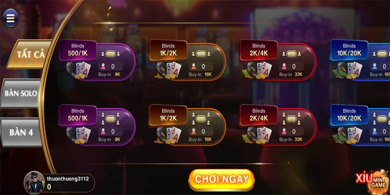 Lưu ý khi chơi game Xì tố Sunwin