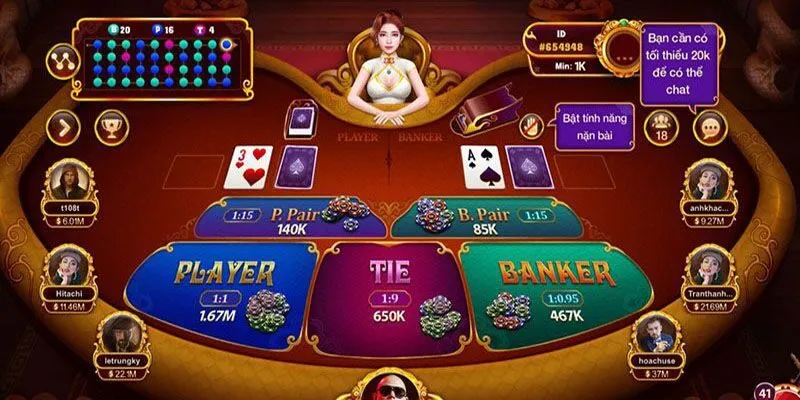 Ưu điểm chơi Baccarat Sunwin